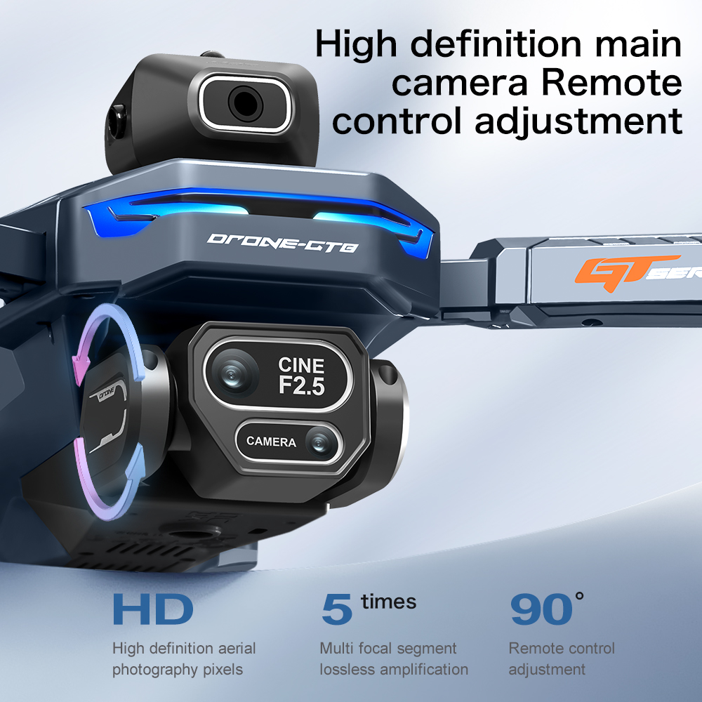 GT8 Foldable GPS RC Drone 8K H - Dji Drone Mini 4 Pro recension och pris