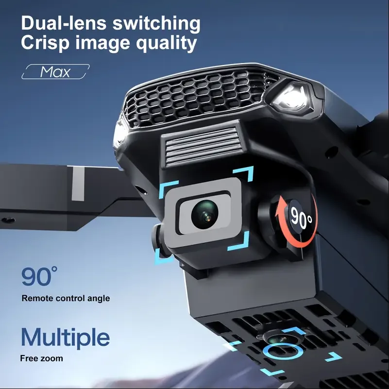 2025 E88 Drone HD Dual Camera, - Jjrc Drone X12 recension och pris
