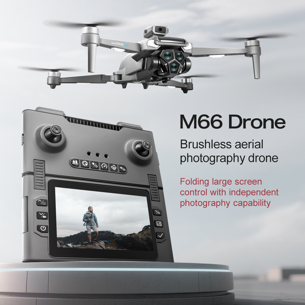 New M66 Triple Battery Brushle - Jjrc Drone X12 recension och pris