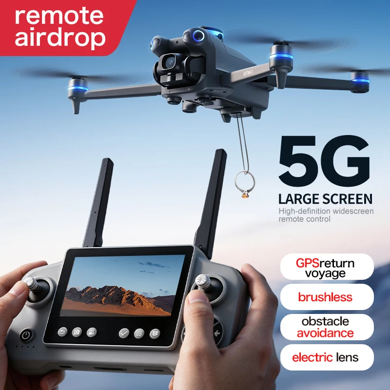 GT60 4K/6K/8K Camera GPS Drone - Drone Gps Mount recension och pris
